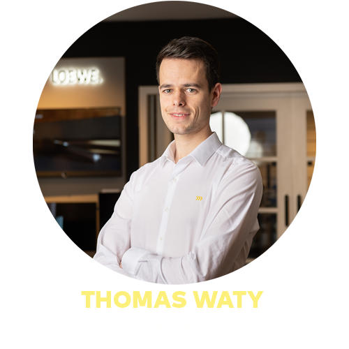 Thomas Waty. Functie: Sales Telenet