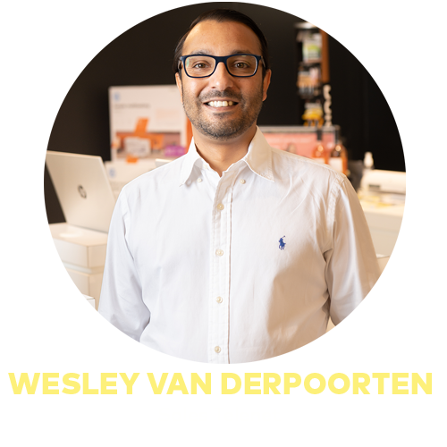Wesley Van Derpoorten. Functie: Sales Telenet