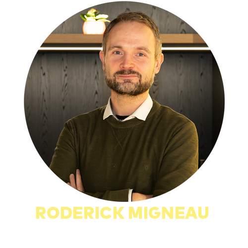 Roderick Migneau. shop Functie: verantwoordelijke Kortrijk
