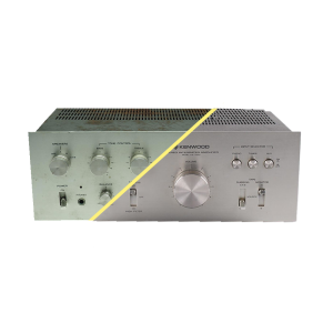 Voor en na van een gerepareerde kapotte versterker - Versterkerreparatie, audioreparatie, Spectrum service